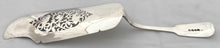 Georgian, George IV, Silver Fish Slice. London 1828 James Payne. 4.2 troy ounces.