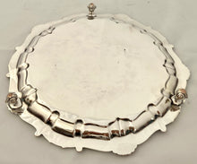 An Early 20th Century Silver Plate on Copper Salver.