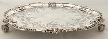 Late Victorian Silver Plated Salver.