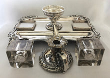 William IV Old Sheffield Plate Inkstand. H. Wilkinson & Co. of Sheffield, circa 1835 - 1840.