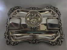 William IV Old Sheffield Plate Inkstand. H. Wilkinson & Co. of Sheffield, circa 1835 - 1840.