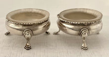 Georgian, George III, Pair of Silver Salts. London 1764. 3 troy ounces