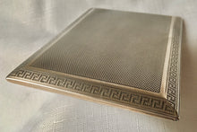 Asprey, George V silver cigarette case. London 1926 Asprey & Co. Ltd. 5 troy ounces.