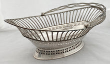Georgian, George III, Old Sheffield Plate Basket. Crested for Gray, circa 1780.