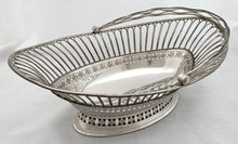 Georgian, George III, Old Sheffield Plate Basket. Crested for Gray, circa 1780.