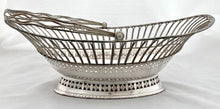 Georgian, George III, Old Sheffield Plate Basket. Crested for Gray, circa 1780.