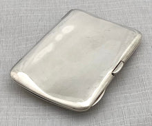 Edwardian Silver Cigarette Case. London 1904 Charles & George Asprey. 1.6 troy ounces.