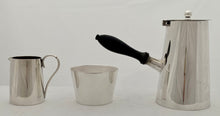 Asprey Silver Plated Bachelor Coffee Set.