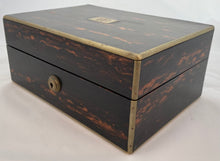 An Asprey & Son Victorian Coromandel Dressing Case, circa 1870.