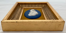 Admiral Lord Nelson Framed Wedgwood Jasperware Plaque.