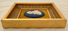 Admiral Lord Nelson Framed Wedgwood Jasperware Plaque.
