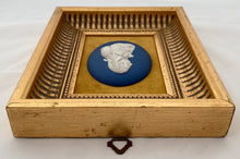 Admiral Lord Nelson Framed Wedgwood Jasperware Plaque.