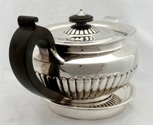 Georgian, George III, Silver Teapot & Stand. London 1808 William Burwash & Richard Sibley. 21 troy ounces