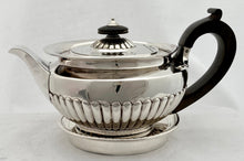 Georgian, George III, Silver Teapot & Stand. London 1808 William Burwash & Richard Sibley. 21 troy ounces