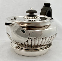 Georgian, George III, Silver Teapot & Stand. London 1808 William Burwash & Richard Sibley. 21 troy ounces