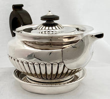 Georgian, George III, Silver Teapot & Stand. London 1808 William Burwash & Richard Sibley. 21 troy ounces