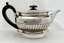 Georgian, George III, Silver Teapot & Stand. London 1808 William Burwash & Richard Sibley. 21 troy ounces