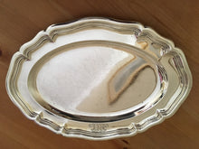 Early Victorian silver platter by Mortimer and Hunt, London 1841.  24 troy ounces