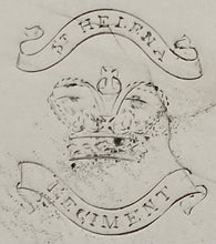 19th Century St Helena Regiment Silver Plated Salver.