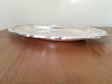 Early Victorian silver platter by Mortimer and Hunt, London 1841.  24 troy ounces