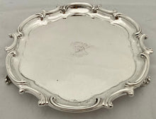 19th Century St Helena Regiment Silver Plated Salver.