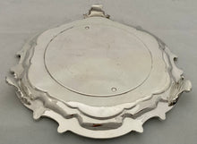 19th Century St Helena Regiment Silver Plated Salver.