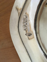 Early Victorian silver platter by Mortimer and Hunt, London 1841.  24 troy ounces