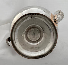 Late Georgian Old Sheffield Plate Pedestal Teapot, circa 1825.