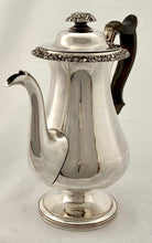 Late Georgian Old Sheffield Plate Coffee Pot, circa 1825.