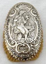 Georgian, George III, Pair of Silver Mounted Brushes. London 1809 & 1811