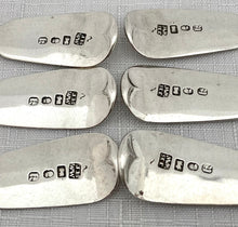 Georgian, George IV, Six Silver Teaspoons. York 1821 James Barber & William Whitwell. 4.5 troy ounces.