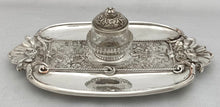 Victorian Silver Plated Inkstand. Elkington & Co., circa 1880.