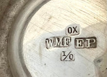 Pair of Art Deco WMF Silver Plated & Glass Vases.