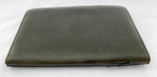 Art Deco Silver Mounted Blotting Wallet. London 1928 Asprey & Co. Ltd.