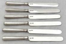 Georgian, George III, Silver Dessert Knives & Forks for Six. London 1809 Moses Brent.