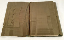 Art Deco Silver Mounted Blotting Wallet. London 1928 Asprey & Co. Ltd.