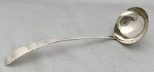 Georgian, George III, Scottish Silver Soup Ladle. Edinburgh 1809 Alexander Edmonstoun III.  5.9 troy ounces