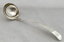 Georgian, George III, Scottish Silver Soup Ladle. Edinburgh 1809 Alexander Edmonstoun III.  5.9 troy ounces