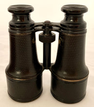 Cased Pair of Binoculars Presented by the French Naval & Colonies Minister to Capain MacNoah of the "Lockett" for Rescuing the Crew of the "Georges Auger" in 1880.
