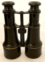 Cased Pair of Binoculars Presented by the French Naval & Colonies Minister to Capain MacNoah of the "Lockett" for Rescuing the Crew of the "Georges Auger" in 1880.