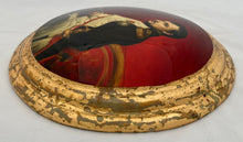 A Pair of Large Oval Portrait Plaques of Napoleon Bonaparte in Military Uniform.