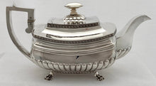 Georgian, George III, Silver Tea Set. London 1812 Alice & George Burrows II. 41 troy ounces.
