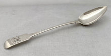 Georgian, George III,  Silver Basting Spoon. Exeter 1813 William Welch II. 4.2 troy ounces.