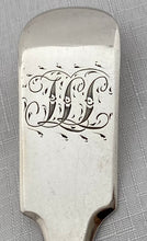 Georgian, George III,  Silver Basting Spoon. Exeter 1813 William Welch II. 4.2 troy ounces.