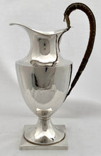 19th Century Silver Plated Shield Shape Ewer.