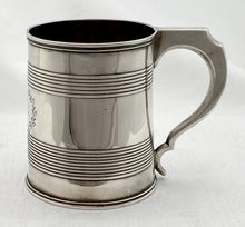 Georgian, George III, Silver Mug. London 1811 Rebecca Emes & Edward Barnard I. 5.9 troy ounces.