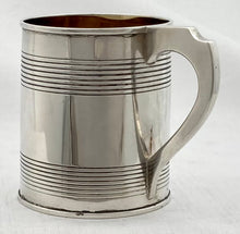 Georgian, George III, Silver Christening Mug. London 1801 John Denziloe. 4 troy ounces.