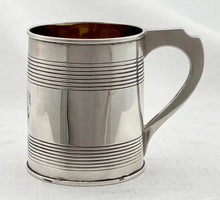 Georgian, George III, Silver Christening Mug. London 1801 John Denziloe. 4 troy ounces.