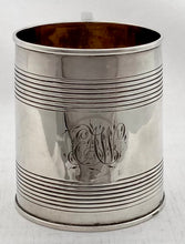 Georgian, George III, Silver Christening Mug. London 1801 John Denziloe. 4 troy ounces.