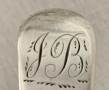 Georgian, George III, Six Scottish Silver Teaspoons. Edinburgh 1817 Andrew Wilkie. 2.7 troy ounces.